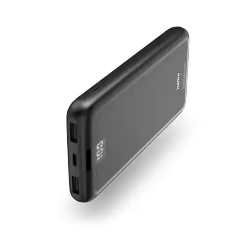 Hama Powerbank Performance 10 mit 10000mAh und USB C + 2x USB A