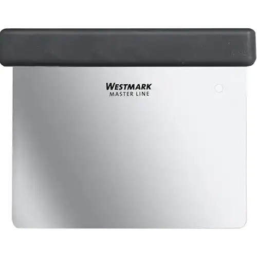 Westmark Profi-Teigschaber mit Griff und Klingenmaß 8 x 12 cm