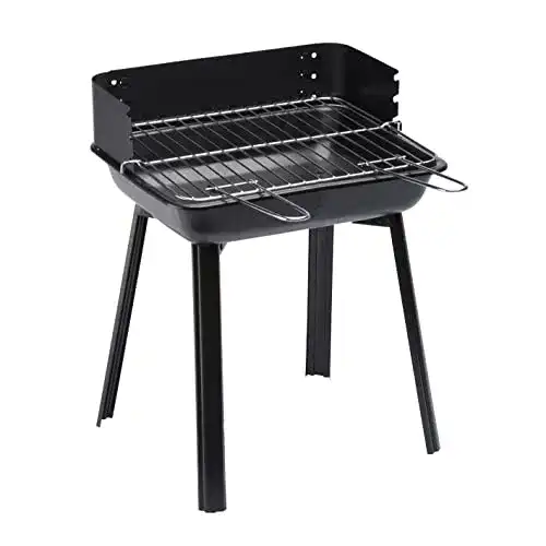 Jamestown Holzkohlegrill GrillChef Portago, schwarz