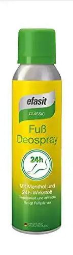 Efasit Classic Fuß Deospray 150 ml für Frische und Schutz