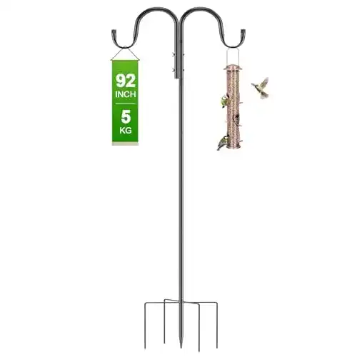 Hirtenstab Fuuner Schäferhaken Garten, 234 cm Metall