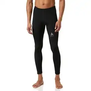 Langlaufhose Odlo Herren Element Warm Tights in Schwarz, Größe S