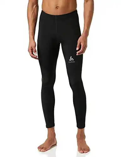 Langlaufhose Odlo Herren Element Warm Tights in Schwarz, Größe S