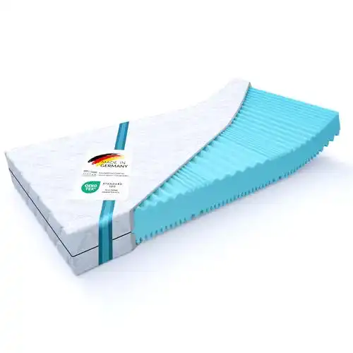MSS Matratze Aqua Deluxe 7 Zonen Kaltschaummatratze 90×200 cm