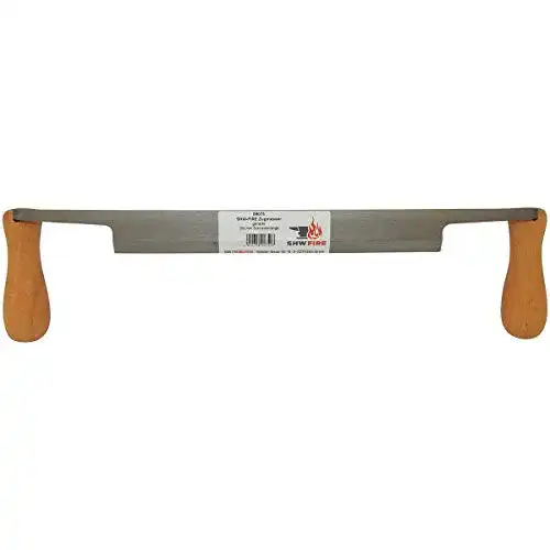 Rindenschäler Shw-Fire mit Holzgriffen und 25 cm Heftlänge