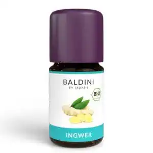 Baldini Bioaroma Ingweröl 5 ml – Zertifiziertes Bio-Aroma