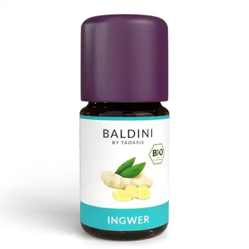 Baldini Bioaroma Ingweröl 5 ml – Zertifiziertes Bio-Aroma