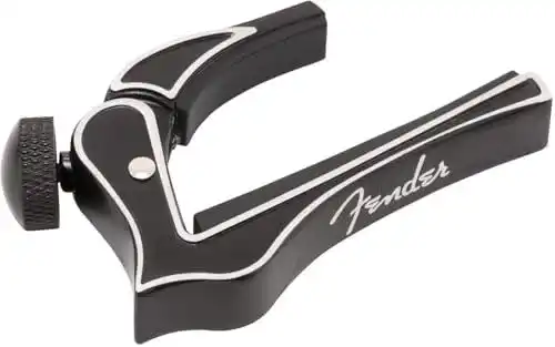 Kapodaster Fender Dragon für Akustik- und E-Gitarren mit 6 Saiten
