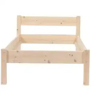 Futonbett Tuga aus Massivholz von Holztech – Naturholzbett Amelie