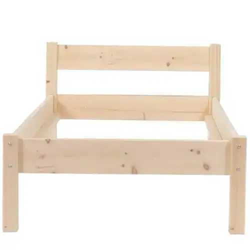 Massivholzbett Amelie aus Zirbenholz von TUGA Holztech