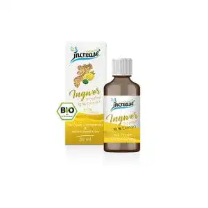 Ingwertropfen Increase Bio Ingweröl 10% Extrakt 3×10 ml