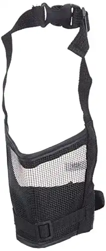 Trixie 19263 Giftköder-Maulkorb mit Netzeinsatz aus Polyester