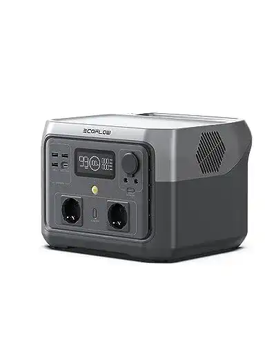 EF ECOFLOW RIVER 2 MAX Powerstation 512 Wh Tragbare Solargenerator