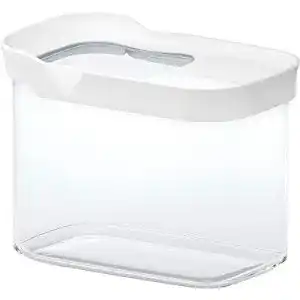 Emsa Vorratsdose Optima 514550 mit Schiebedeckel, 1,0 L, Rechteckig