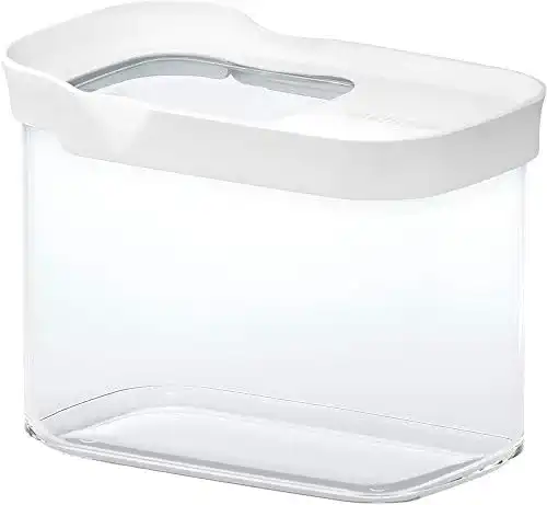 Emsa Vorratsdose Optima 514550 mit Schiebedeckel, 1,0 L, Rechteckig