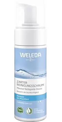 Reinigungsschaum für das Gesicht von Weleda – Bio und sanft