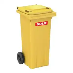 Sulo 120 Liter Gelbe Mülltonne für Abfallentsorgung