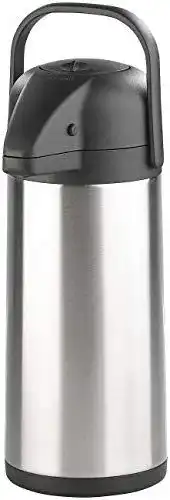 Pumpkanne 3 Liter von Rosenstein & Söhne Doppelwandige Vakuum-Isolierkanne