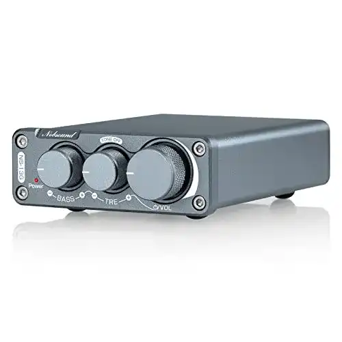Nobsound Mini 2 Kanal Verstärker mit 100W Leistung und Klangregelung