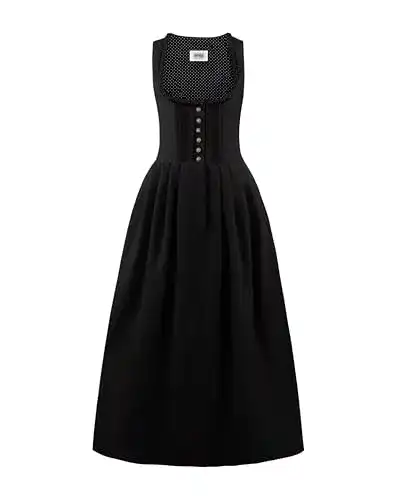 Dirndl Damen Stockerpoint Zenta3 Maxi-Dirndl für besondere Anlässe