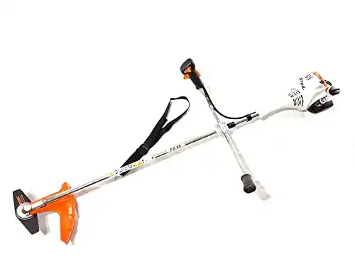 Stihl FS 55 Motorsense mit Schutzbrille für Rasentrimmer
