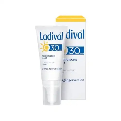 Gesichts-Sonnencreme Ladival für allergische Haut mit LSF 30