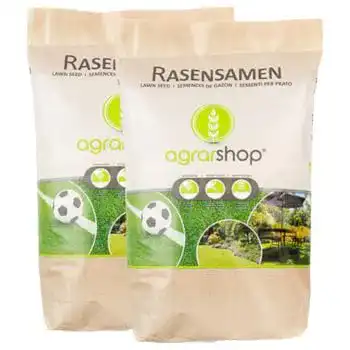 Trockenrasen Rasensamen für Trockenlagen 20 kg Agrarshop