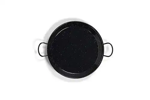Paella-Pfanne La Valenciana 10 cm aus emailliertem Edelstahl