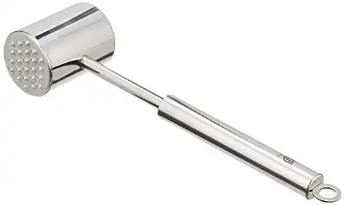 Fleischklopfer aus Edelstahl von GRÄWE, doppelseitig