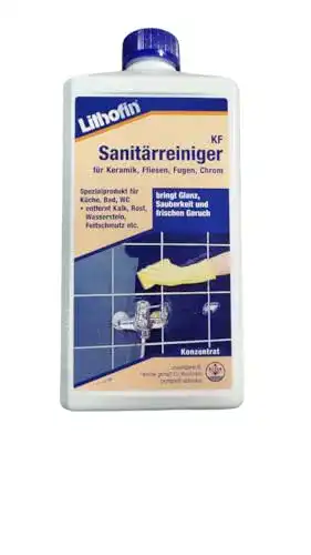 Lithofin Sanitärreiniger 731080, 1 Liter – Effektive Reinigung für Sanitärbereiche