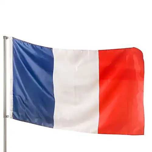 Frankreich-Flagge PHENO FLAGS aus hochwertigem Polyester 90×150 cm