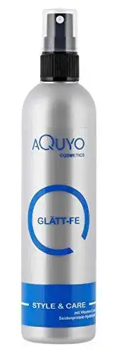 Hitzeschutzspray ohne Silikone von Aquyo Cosmetics für Haare