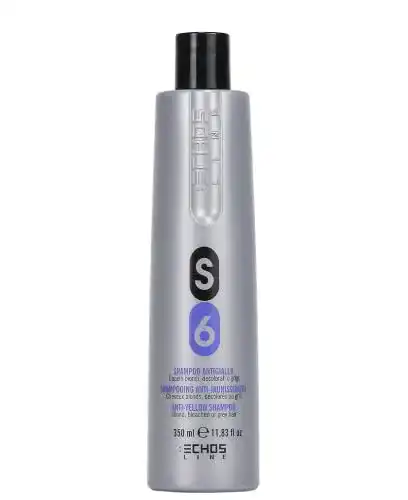 Echosline S 6 Silbershampoo 350 ml für blondes und graues Haar