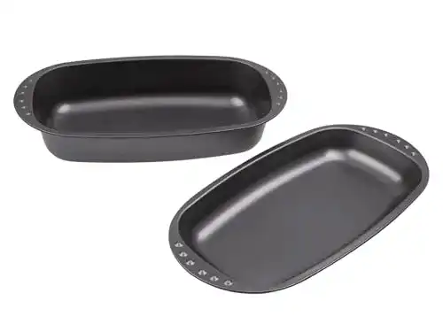 Brotbackform mit Deckel CHG 9942-04 – Bratenform in Anthrazit-Metallic
