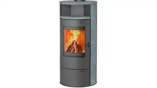 Thermia Kaminofen München mit Naturstein und 7 kW Leistung