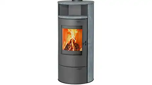 Thermia Kaminofen München mit Naturstein und 7 kW Leistung