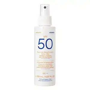 Korres Yoghurt Sonnenschutz Sprüh-Emulsion für Gesicht und Körper SPF50