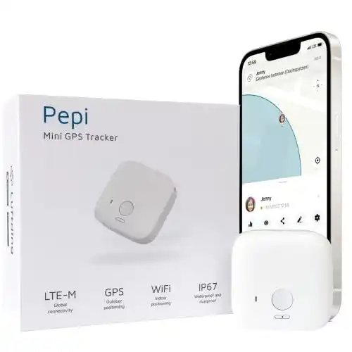 Mini GPS Tracker Pepi von Luftding für Kinder und Erwachsene