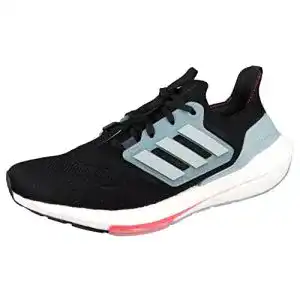 Adidas Ultraboost 22 Unisex Laufschuh in Core Black/Magic Grey/Turbo, 40 EU