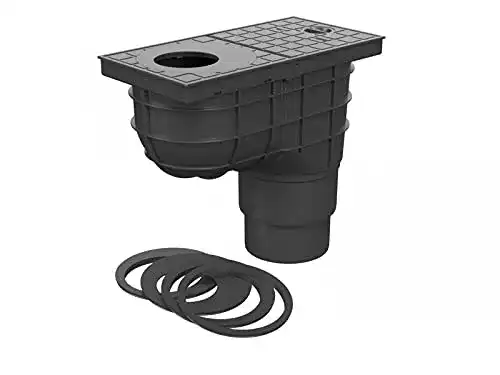 Regensinkkasten MCH 325 C für Regenrohrablauf und Dachrinnenablauf