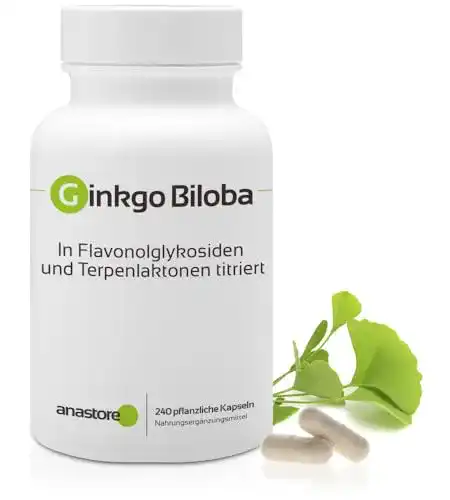 Ginkgo-Tabletten Ginkgo Biloba 60 mg, 240 Kapseln