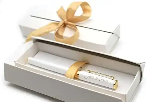 Kugelschreiber mit individueller Gravur und Geschenkbox