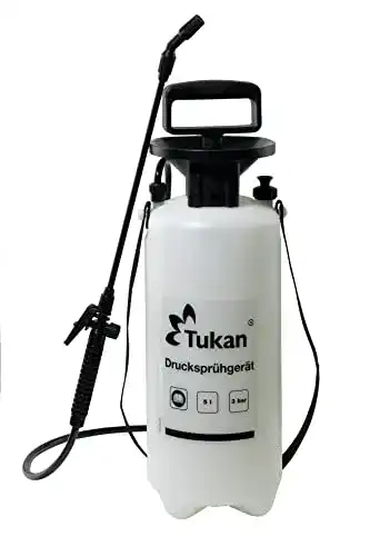 Drucksprüher Tukan 5 Liter für Gartenpflege und Pflanzenschutz