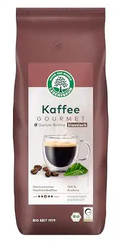 Kaffeebohnen Lebensbaum Bio Gourmet Kaffee 1 kg