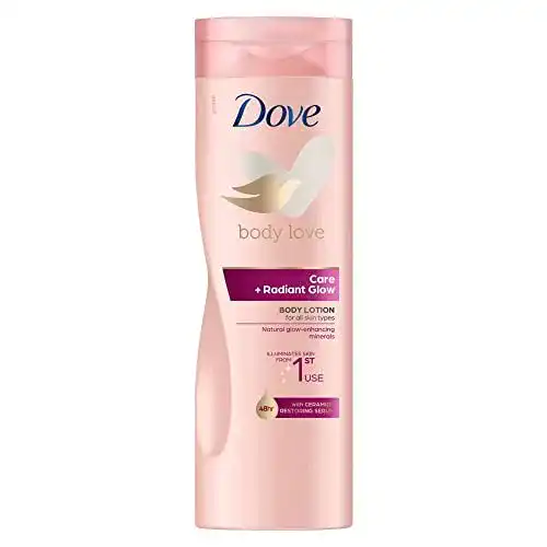 Dove Bodylotion Care + Radiant Glow Feuchtigkeitscreme 400 ml