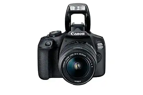 Canon EOS 2000D Spiegelreflexkamera mit Objektiv