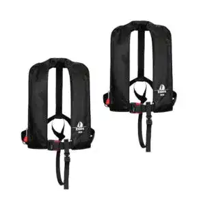 Rettungsweste Automatik 12Skipper 2er-Set mit Waistbelt und Auftrieb