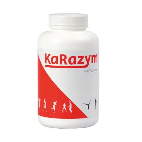 Bromelain Karazym von Volopharm GmbH 400 magensaftresistente Tabletten