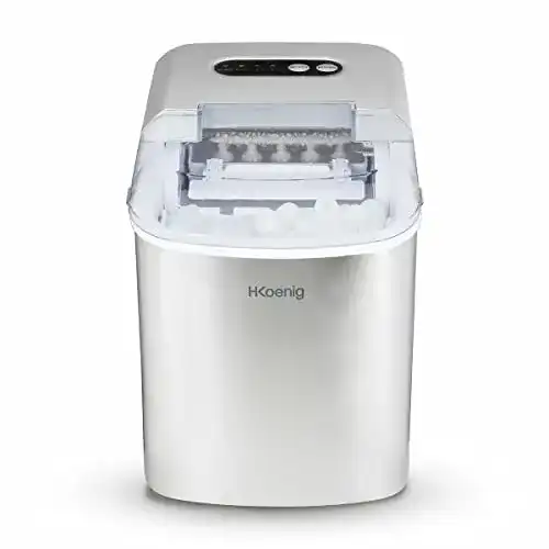 Eiswürfelspender H.Koenig KB14 Eiswürfelmaschine mit 12 kg Tagesleistung