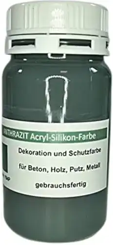 Betonfarbe Anthrazit Acryl-Silikon für Innen und Außen